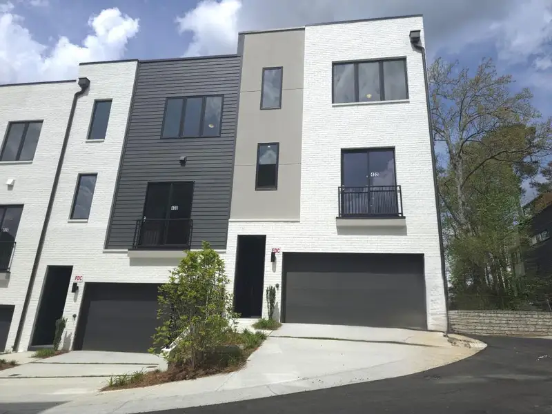 Front exterior of a new home in , Decatur, GA, highlighting curb appeal (Image 1). Front exterior of a new home in , Decatur, GA, highlighting curb appeal (Image 1).