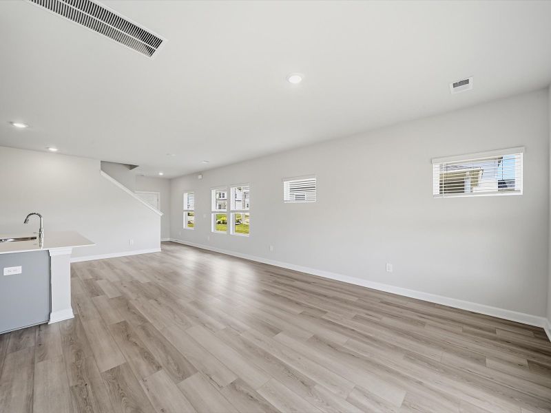 Spacious, unfurnished interior of a new home in The Farm at Wells Creek - Heritage Collection, Gray Court (Image 10). Spacious, unfurnished interior of a new home in The Farm at Wells Creek - Heritage Collection, Gray Court (Image 10).