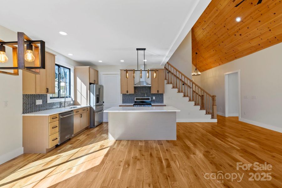 Furnished interior view inside a new home in , Hendersonville (Image 5).