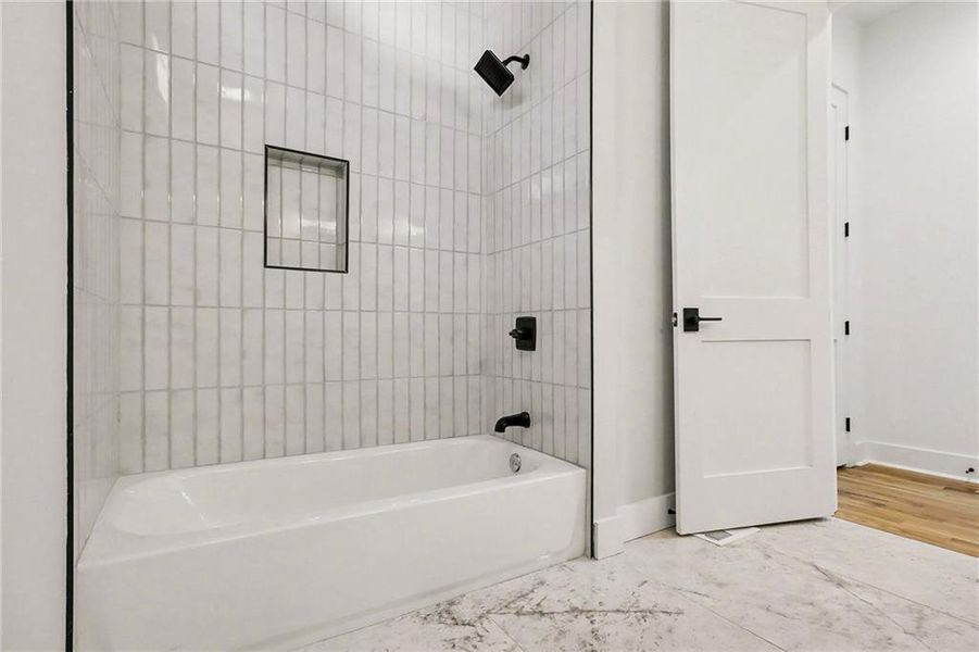 Furnished interior view inside a new home in , Atlanta (Image 41).