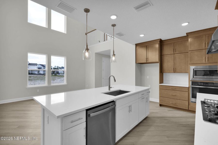 Furnished interior view inside a new home in Seabrook Village at Seabrook, Nocatee (Image 7).