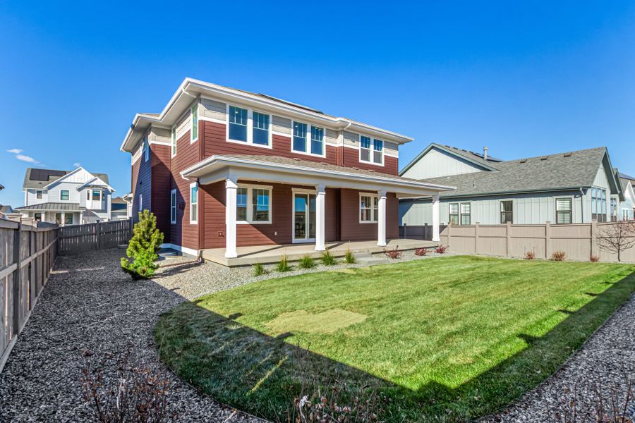 Exterior details and patio area of a home in Westerly, Erie (Image 35).