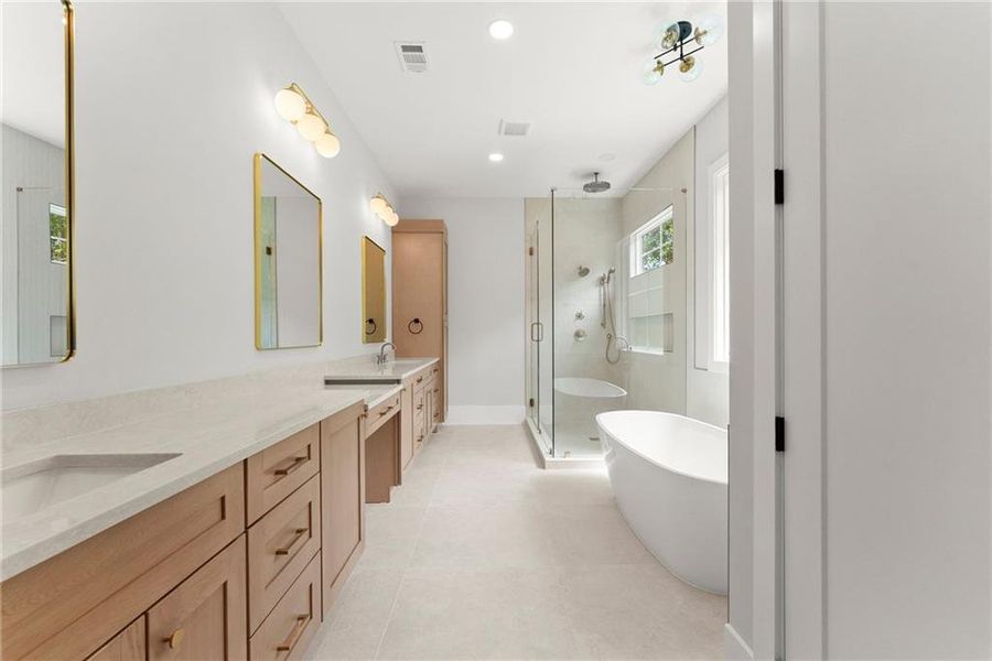 Furnished interior view inside a new home in , Cumming (Image 14).