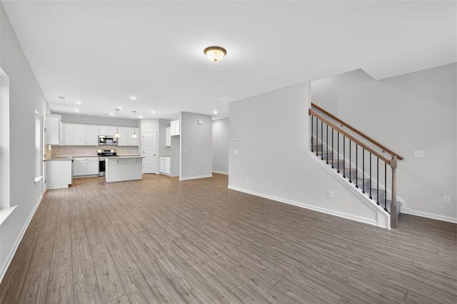 Spacious, unfurnished interior of a new home in Roxeywood Park, Winder (Image 25).