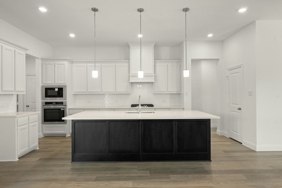 Furnished interior view inside a new home in Stone Eagle, Azle (Image 10).