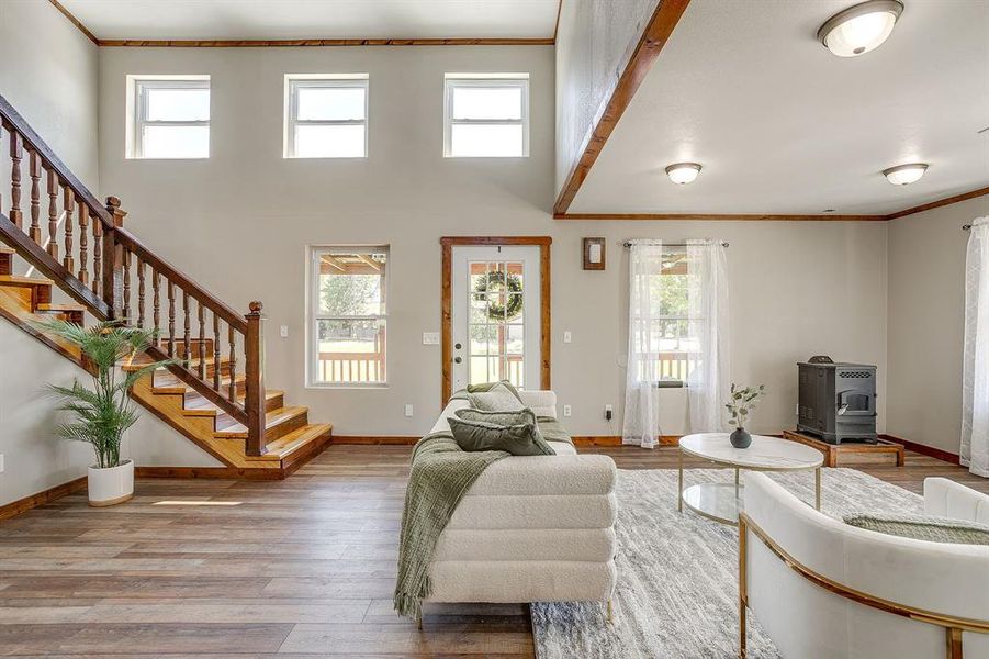 Furnished interior view inside a new home in , Itasca (Image 29). Furnished interior view inside a new home in , Itasca (Image 29).