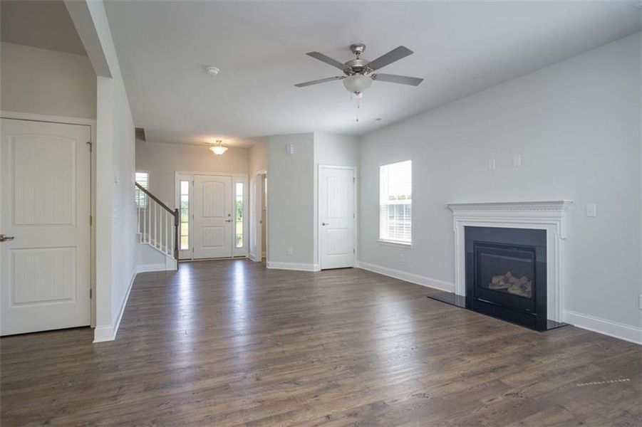 Spacious, unfurnished interior of a new home in Habersham Meadows, Demorest (Image 19).