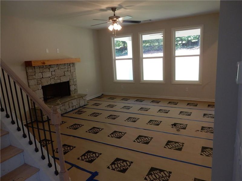 In-progress construction of a new home in , Demorest, GA (Image 21).