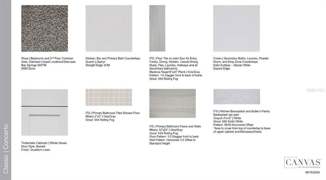 Design Selections - This home is currently under construction - selections are subject to change