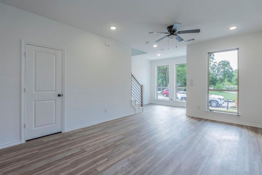 Spacious, unfurnished interior of a new home in , Dallas (Image 24). Spacious, unfurnished interior of a new home in , Dallas (Image 24).