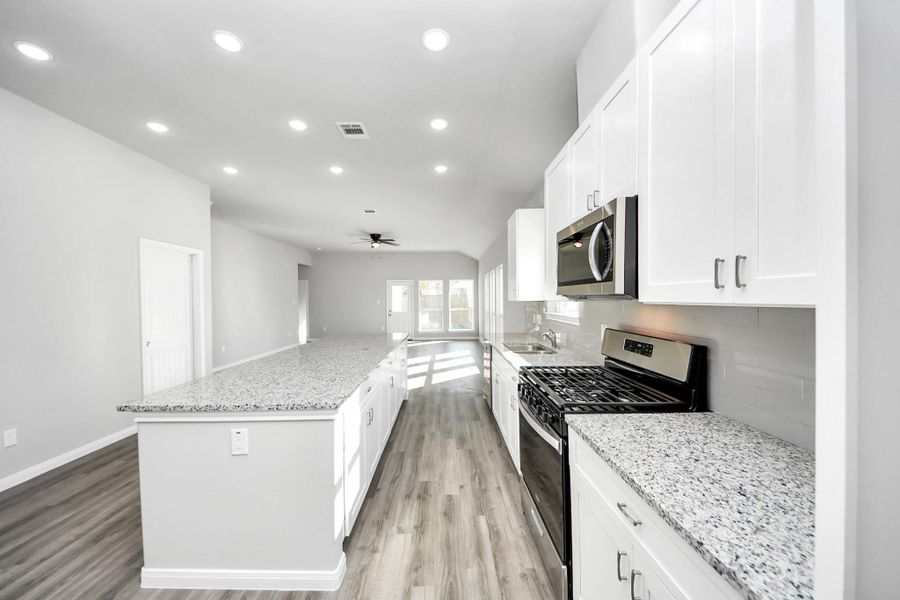 Furnished interior view inside a new home in , Houston (Image 8). Furnished interior view inside a new home in , Houston (Image 8).