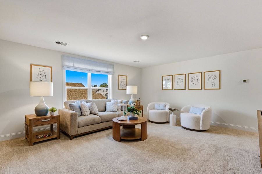 Furnished interior view inside a new home in Sunset Landing, Little River (Image 10). Furnished interior view inside a new home in Sunset Landing, Little River (Image 10).