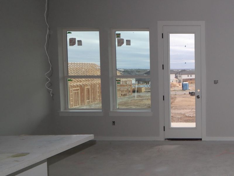 In-progress construction of a new home in Heritage, Dripping Springs, TX (Image 5). In-progress construction of a new home in Heritage, Dripping Springs, TX (Image 5).