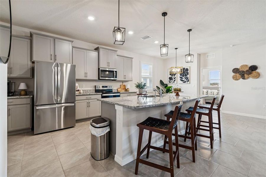 Furnished interior view inside a new home in , Wesley Chapel (Image 6).