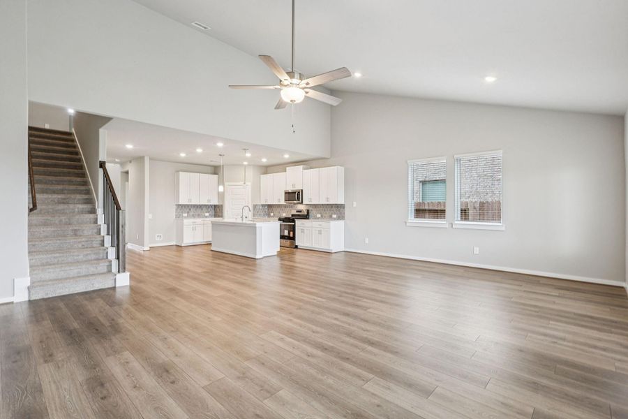 Photo is not of the actual home, but is an inspirational photo of builder’s model home and may depict options, furnishings, and/or decorator features that are not included