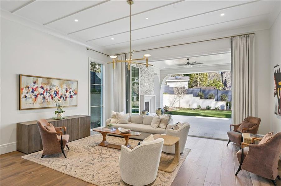 Furnished interior view inside a new home in , Atlanta (Image 50). Furnished interior view inside a new home in , Atlanta (Image 50).