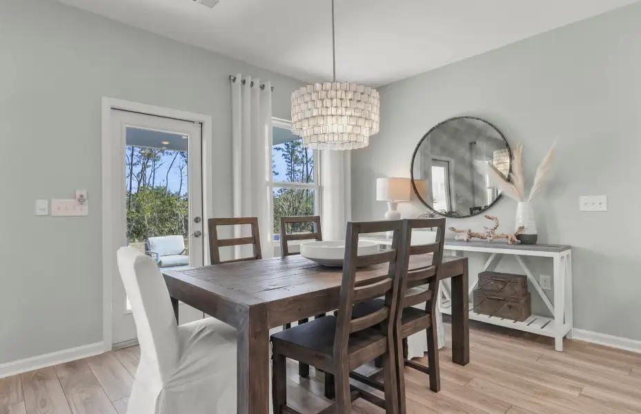 Furnished interior view inside a new home in Solserra, Shallotte (Image 10).
