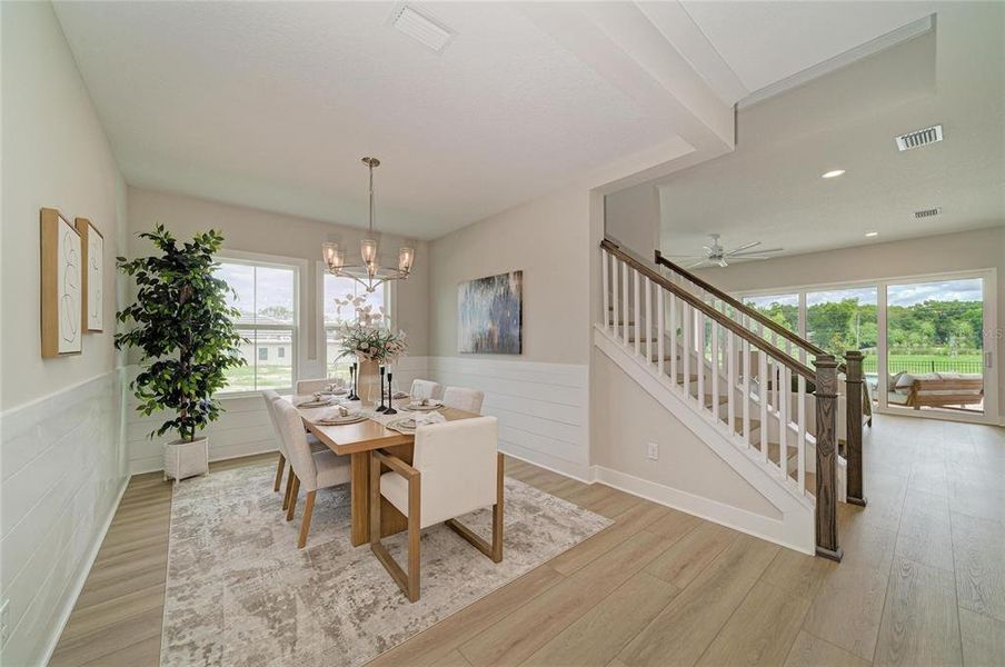 Furnished interior view inside a new home in Barrington Preserve, Parrish (Image 52).