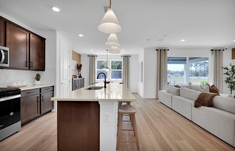 Representative furnished interior of a home built from the Trailside Select by Pulte Homes in Wingate Landing, Jacksonville (Image 36).