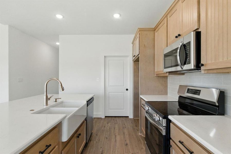 Furnished interior view inside a new home in , Springtown (Image 9).