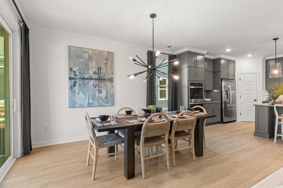 Representative furnished interior of a home built from the The Driftwood by Chesapeake Homes in Coastal Club of the Carolinas, Calabash (Image 27).