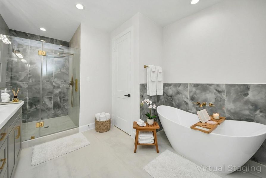 Primary Ba tub 3rd floor