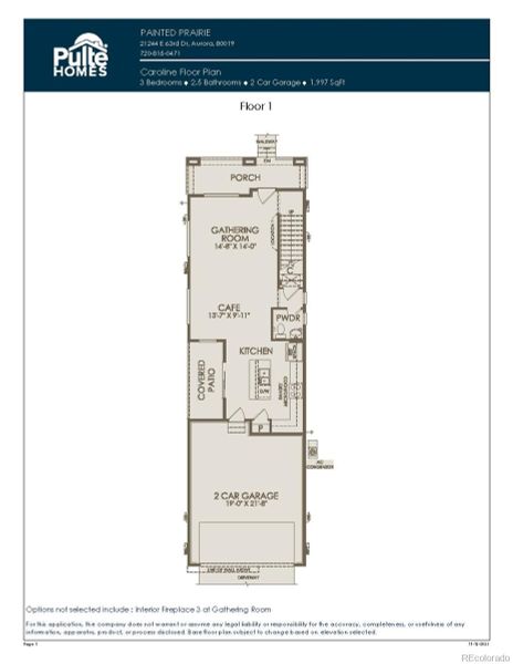 Main Level Floorplan