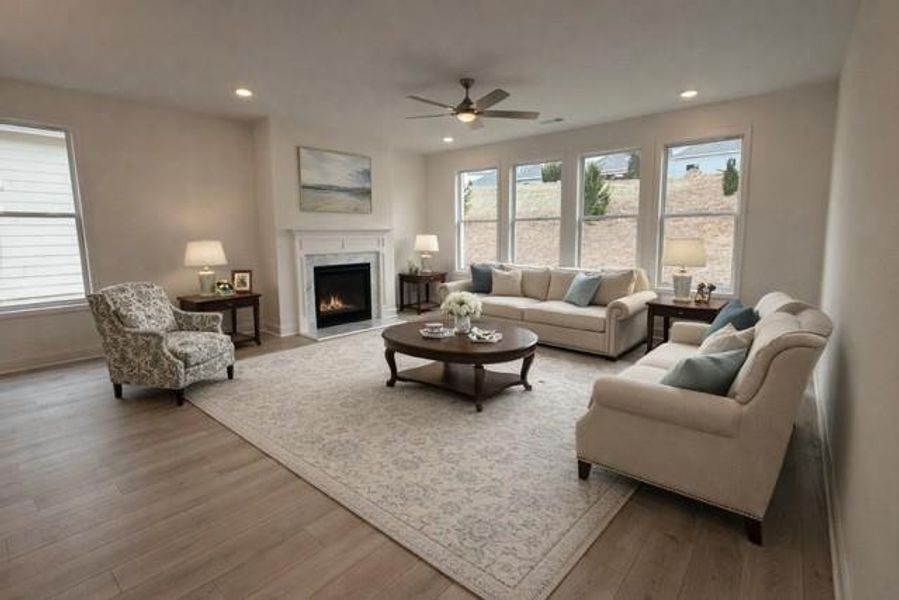 Furnished interior view inside a new home in , Hiram (Image 10). Furnished interior view inside a new home in , Hiram (Image 10).