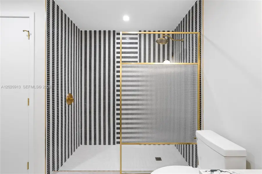 Furnished interior view inside a new home in , Miami (Image 45).