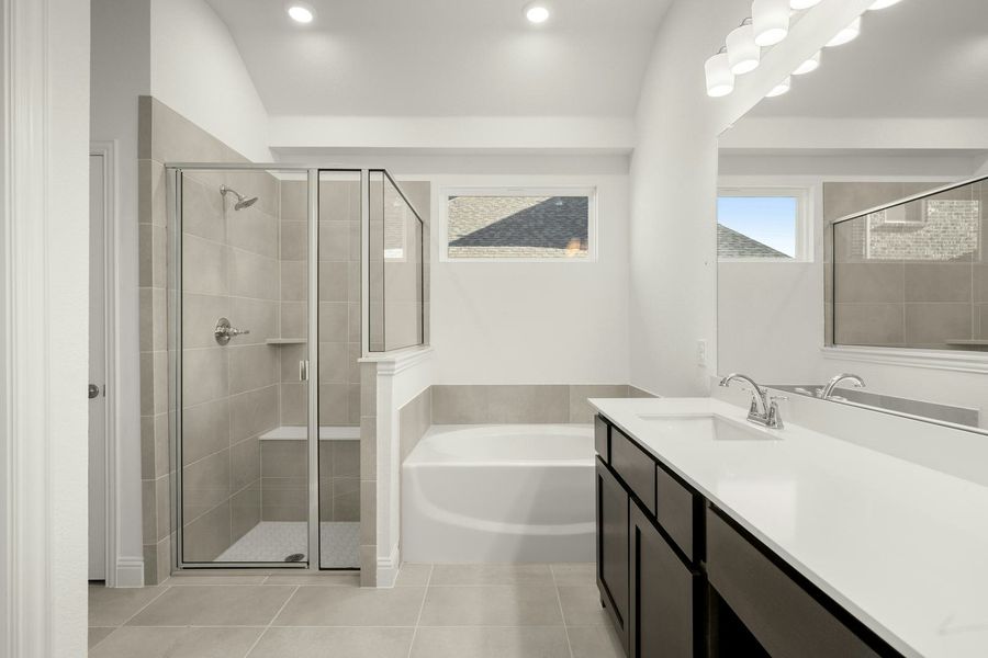 Representative furnished interior of a home built from the Cherry by Kindred Homes in Kentsdale Farms, DeSoto (Image 19).