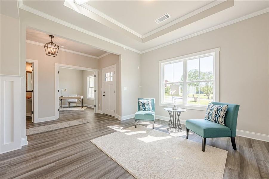 Furnished interior view inside a new home in , Covington (Image 17).