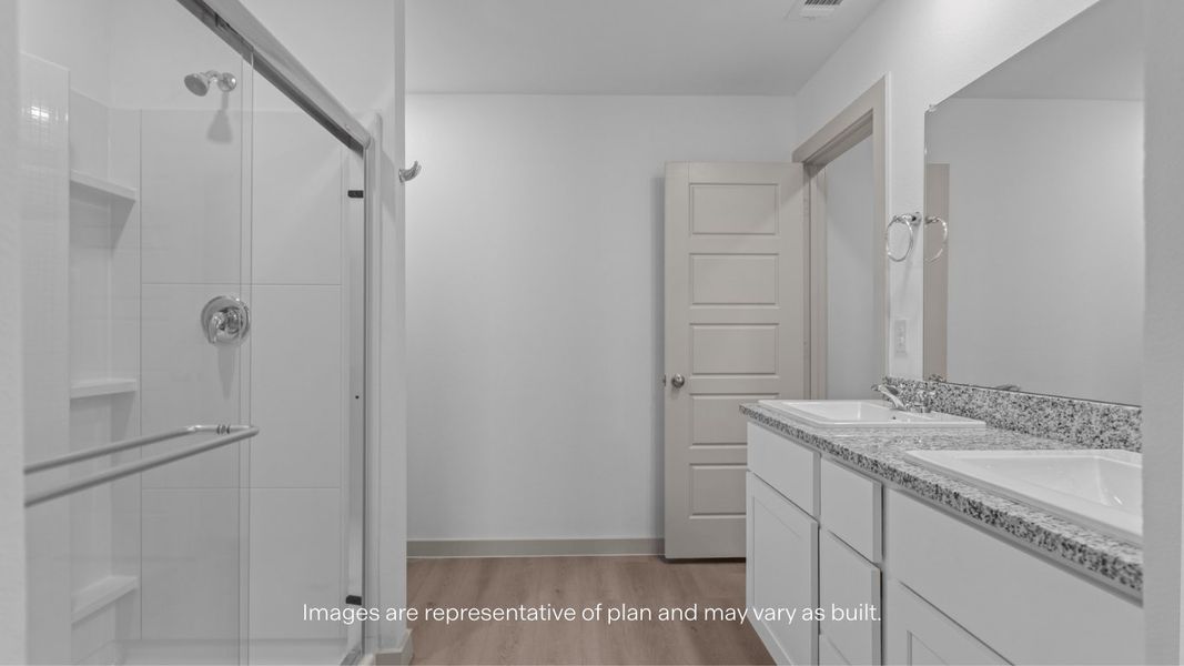 Furnished interior view inside a new home in Allen Farms, Lubbock (Image 5). Furnished interior view inside a new home in Allen Farms, Lubbock (Image 5).