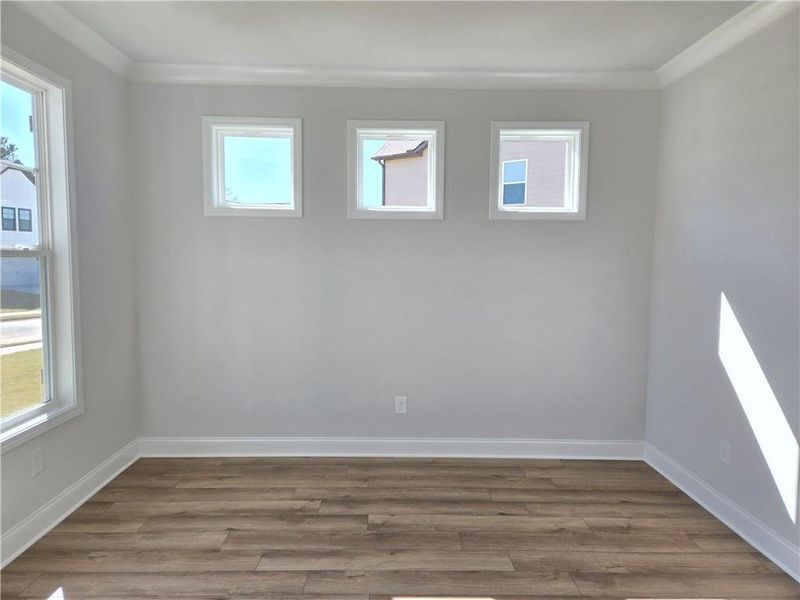 Spacious, unfurnished interior of a new home in Enclave at Logan Point, Loganville (Image 32).