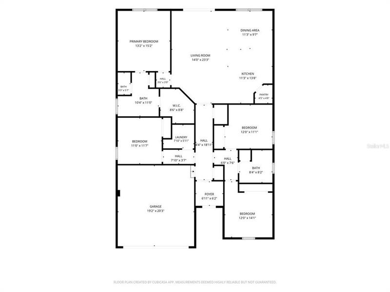 2D floor plan layout of this home in , Clermont, FL (Image 5).