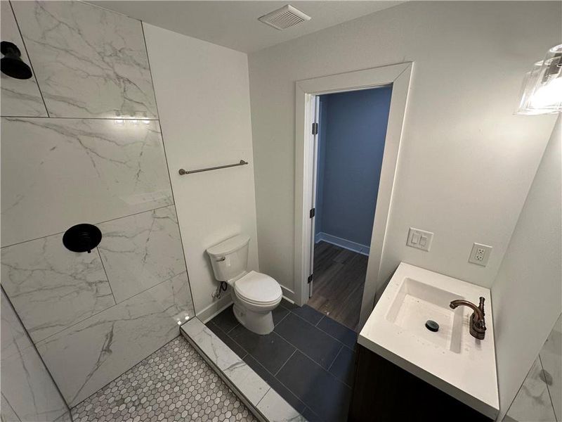 Furnished interior view inside a new home in , Atlanta (Image 6).