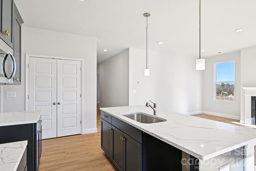 Furnished interior view inside a new home in , Cramerton (Image 10).