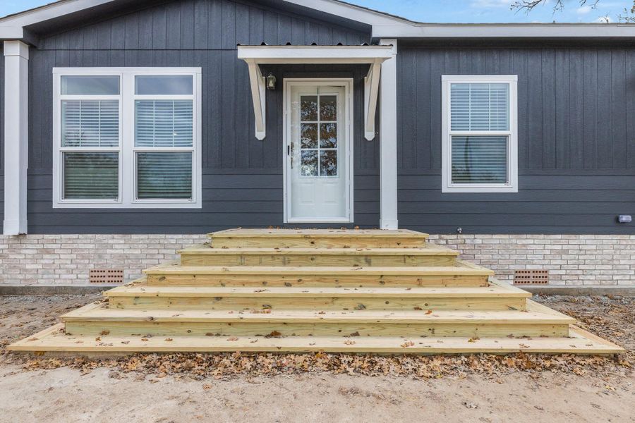 Exterior details and patio area of a home in , Bedias (Image 25). Exterior details and patio area of a home in , Bedias (Image 25).