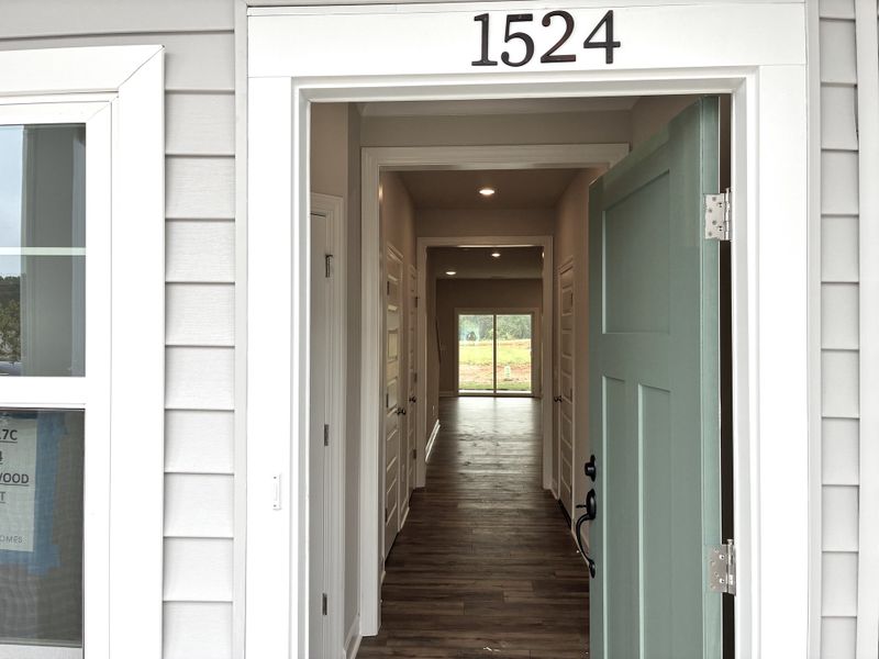 Front exterior of a new home in Reidville Town Center, Reidville, SC, highlighting curb appeal (Image 2).