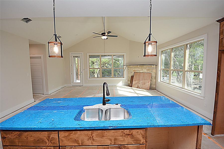Furnished interior view inside a new home in , Canyon Lake (Image 2). Furnished interior view inside a new home in , Canyon Lake (Image 2).