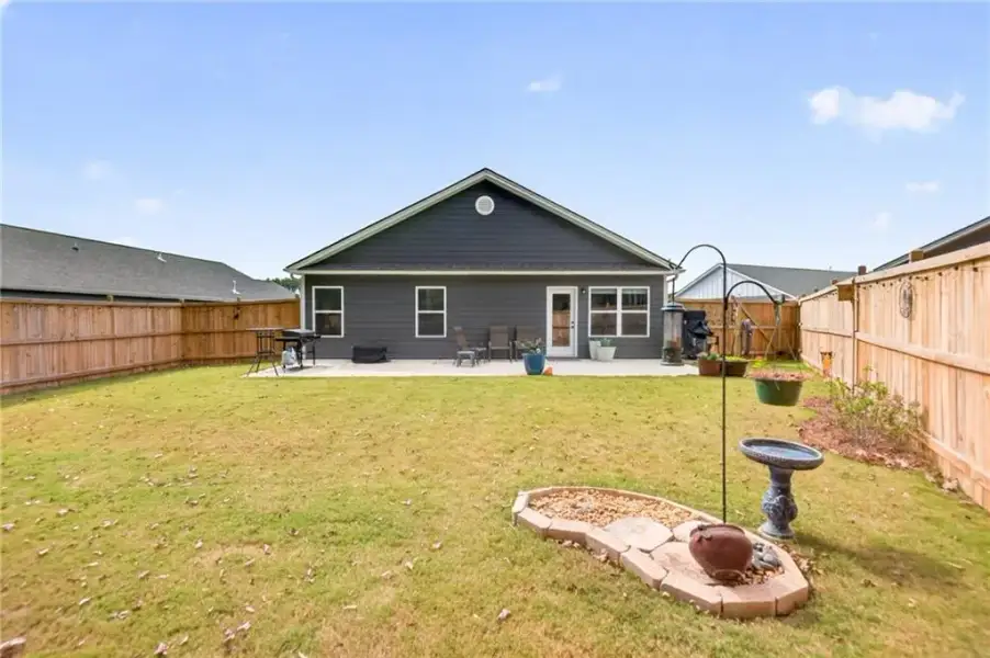 Exterior details and patio area of a home in , Winder (Image 4).