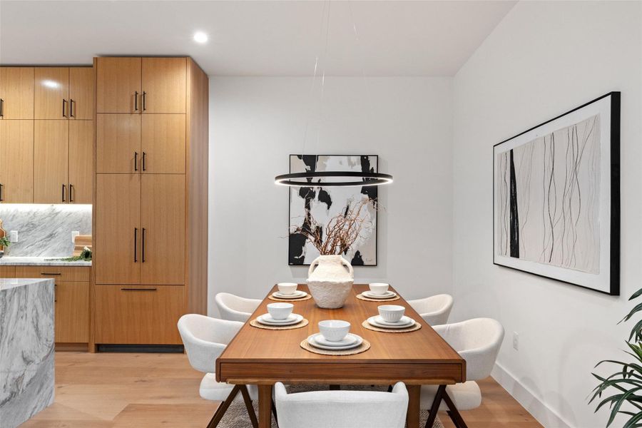 Furnished interior view inside a new home in , Austin (Image 16).