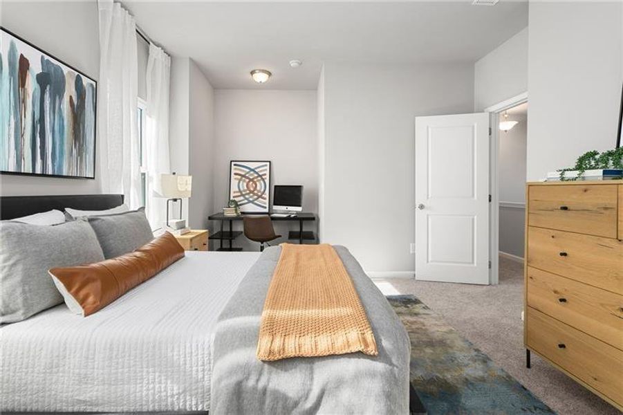 Furnished interior view inside a new home in Harmony, Auburn (Image 13).