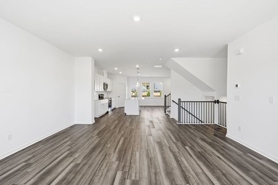 Spacious, unfurnished interior of a new home in Auburn Glen, Dacula (Image 10). Spacious, unfurnished interior of a new home in Auburn Glen, Dacula (Image 10).