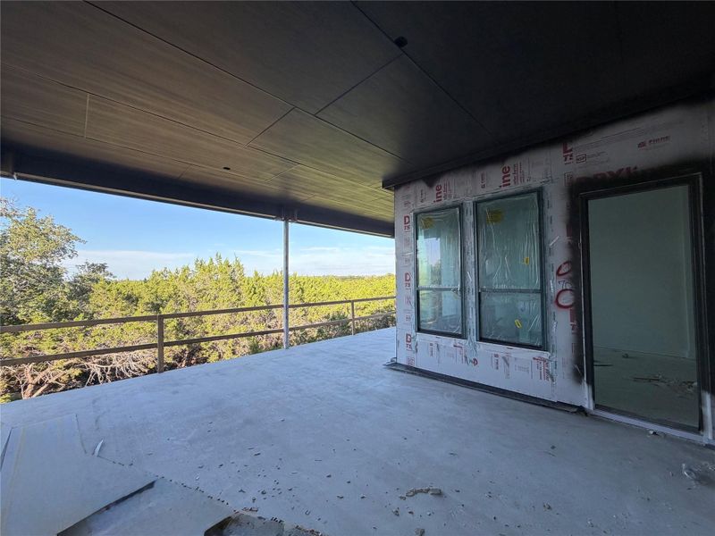 Rear Covered Patio