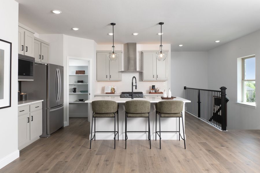 The Bridgeport Townhome Model