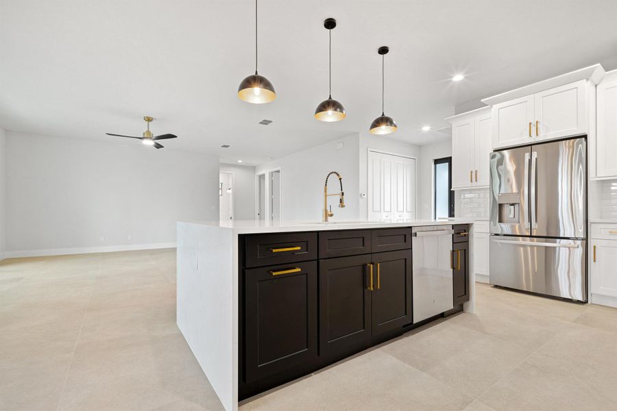 Furnished interior view inside a new home in , The Acreage (Image 4).