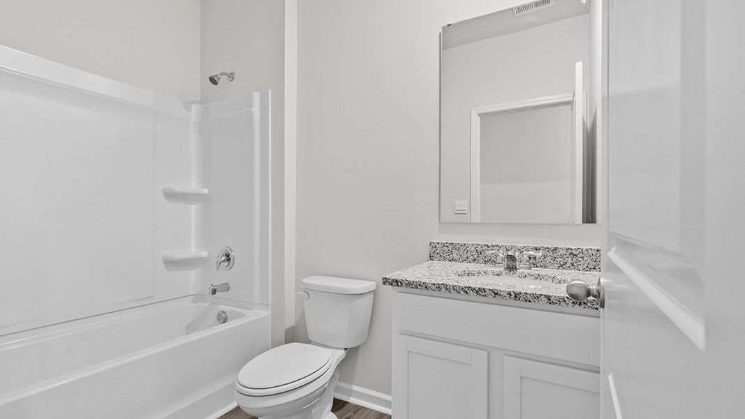 Furnished interior view inside a new home in Bellemeade Landing, Augusta (Image 13).