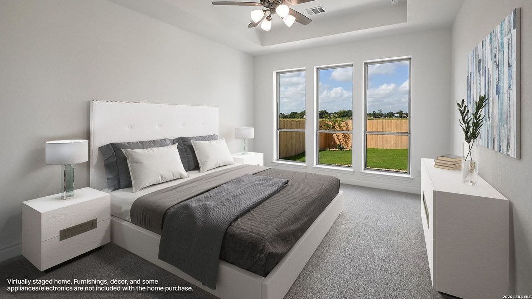 Furnished interior view inside a new home in Legacy at Lake Dunlap, New Braunfels (Image 11). Furnished interior view inside a new home in Legacy at Lake Dunlap, New Braunfels (Image 11).