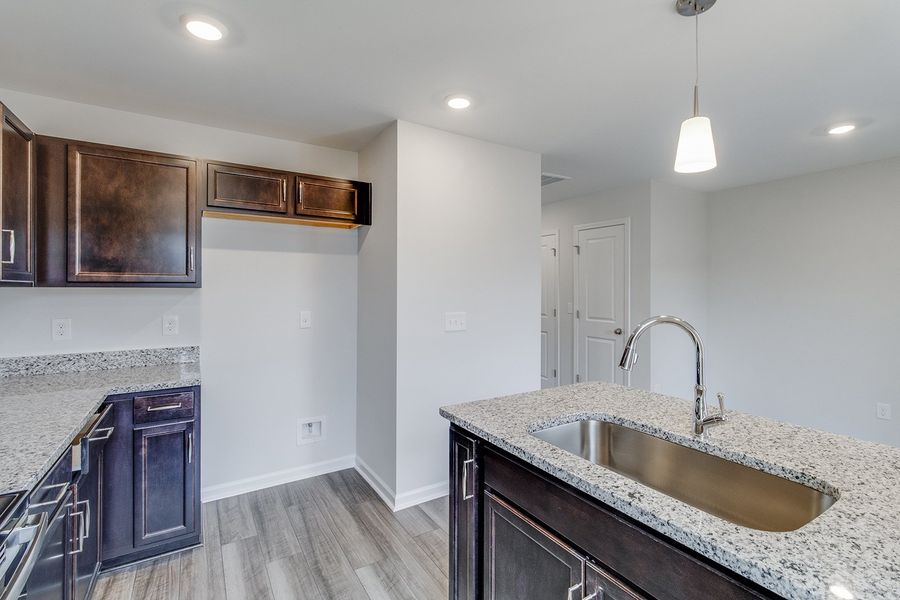 Furnished interior view inside a new home in Astoria, Columbia (Image 9).