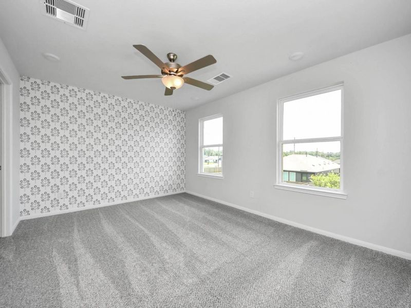 Spacious, unfurnished interior of a new home in Hill & Dale Ranch, Splendora (Image 28).